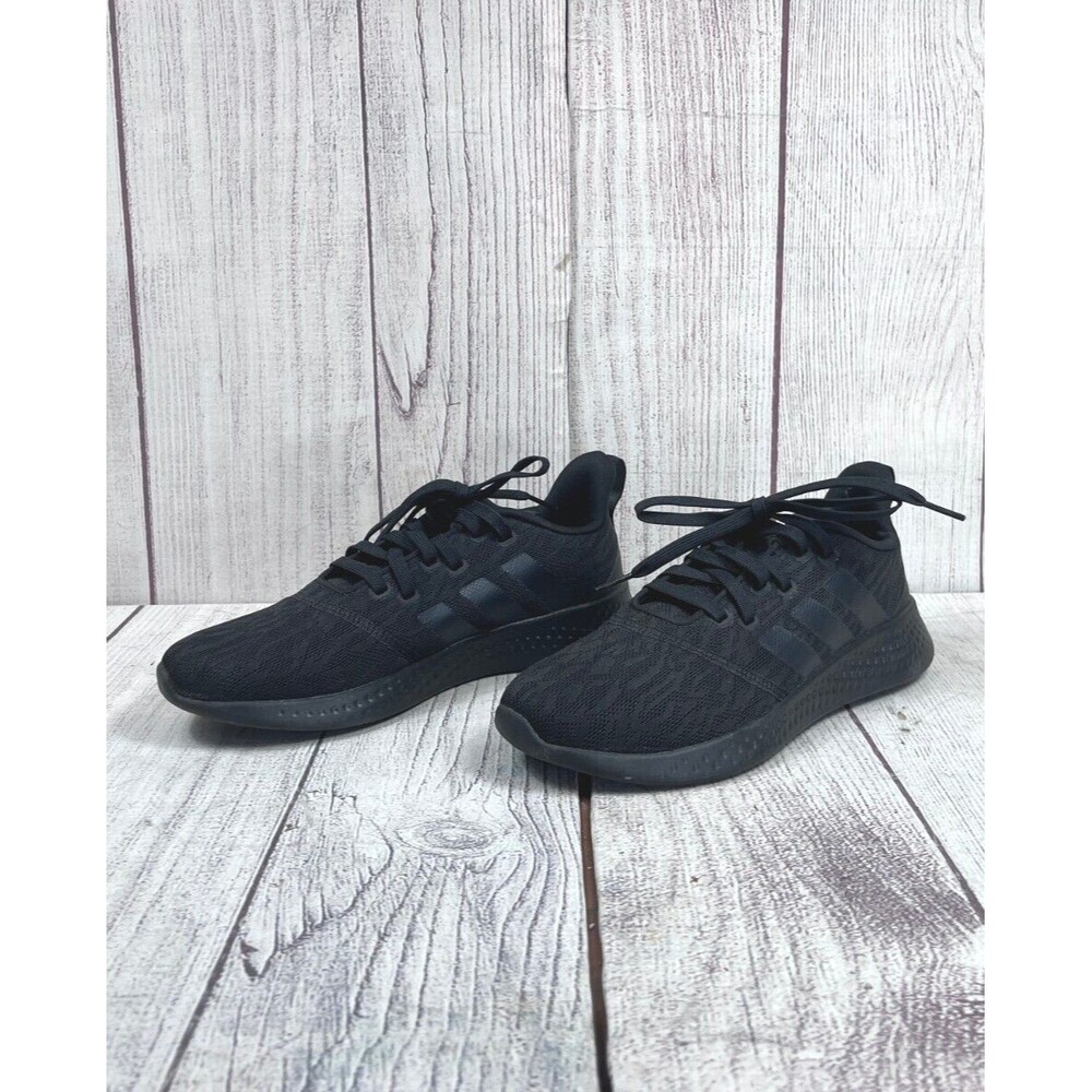Adidas Essentials Puremotion Black Sneakers Wom Size 9 Fy8515 Free Shipping Used